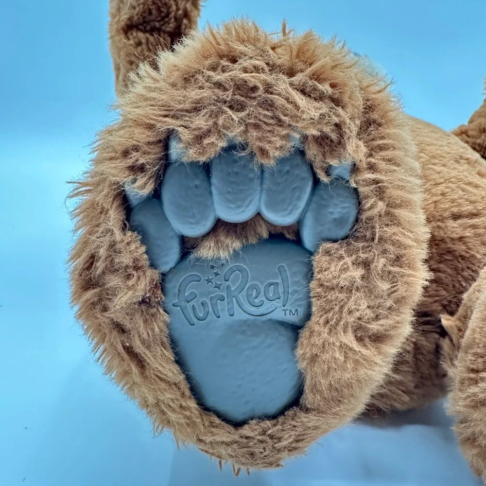 FurReal Friends Cubby the Curious‎ Bear Interactive Plush Teddy Bear Brown Works